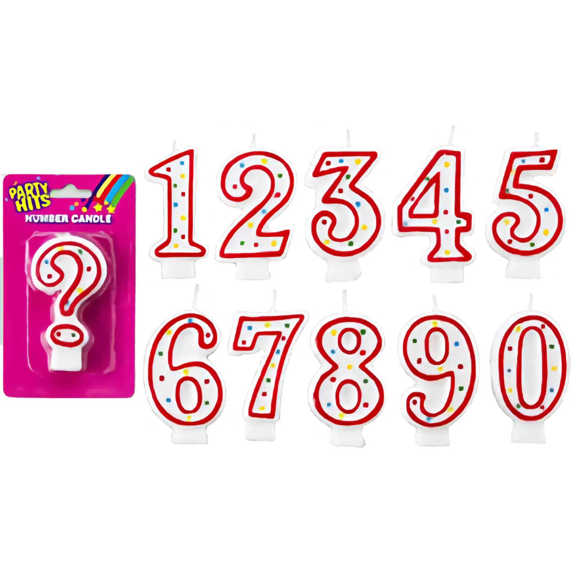Birthday Number Candles
