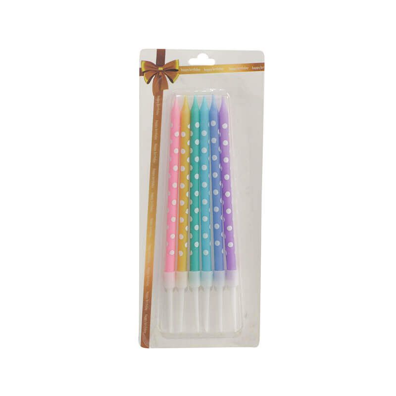 Rainbow Birthday Candles