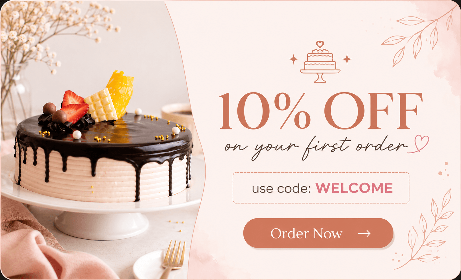 10% Off on Your First order