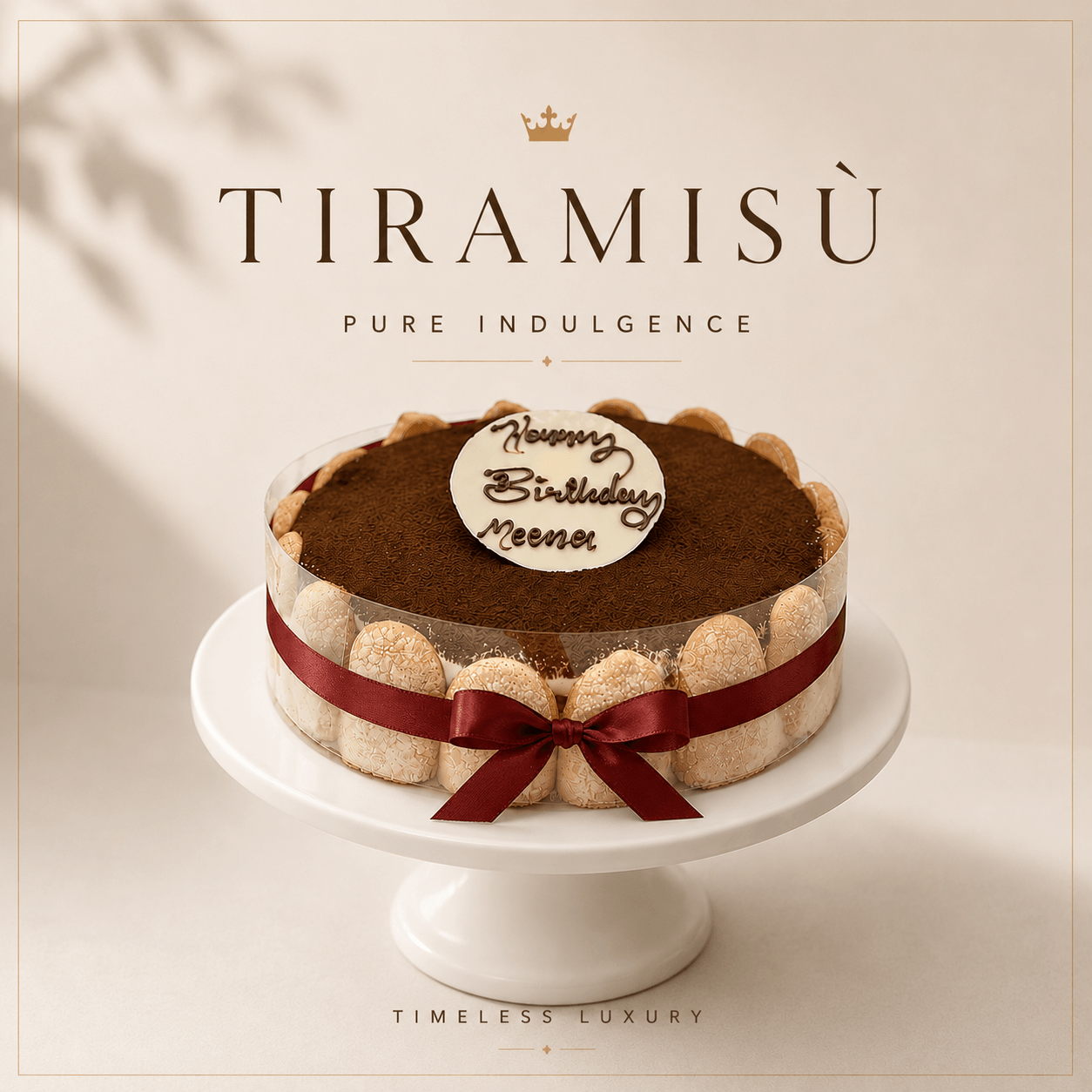Classic Tiramisu Cake