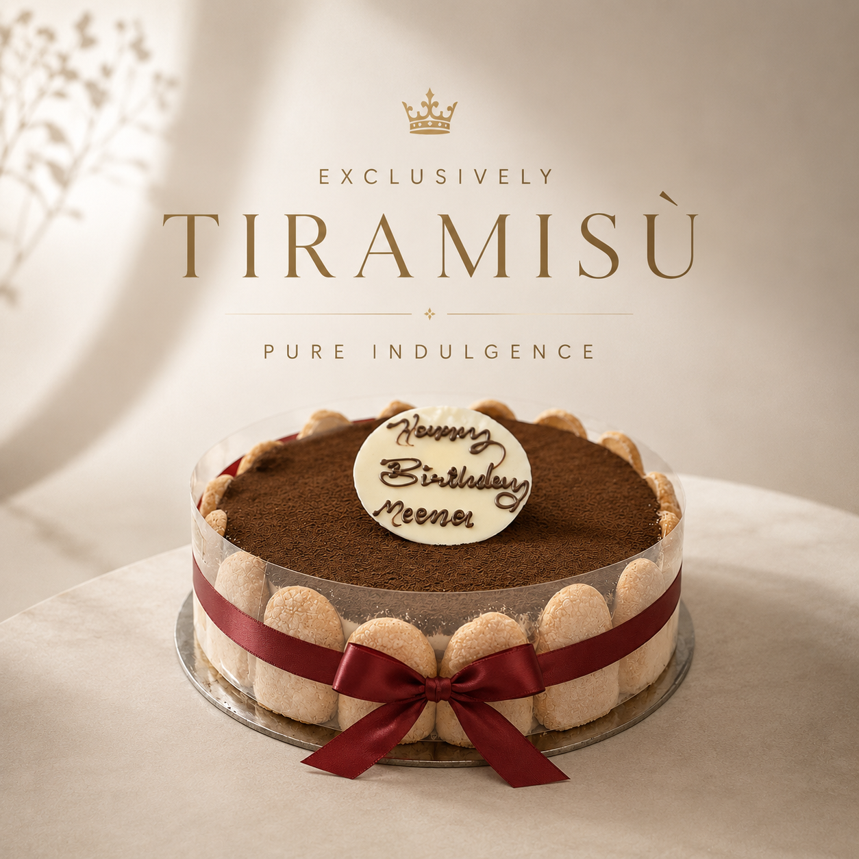 Classic Tiramisu Cake