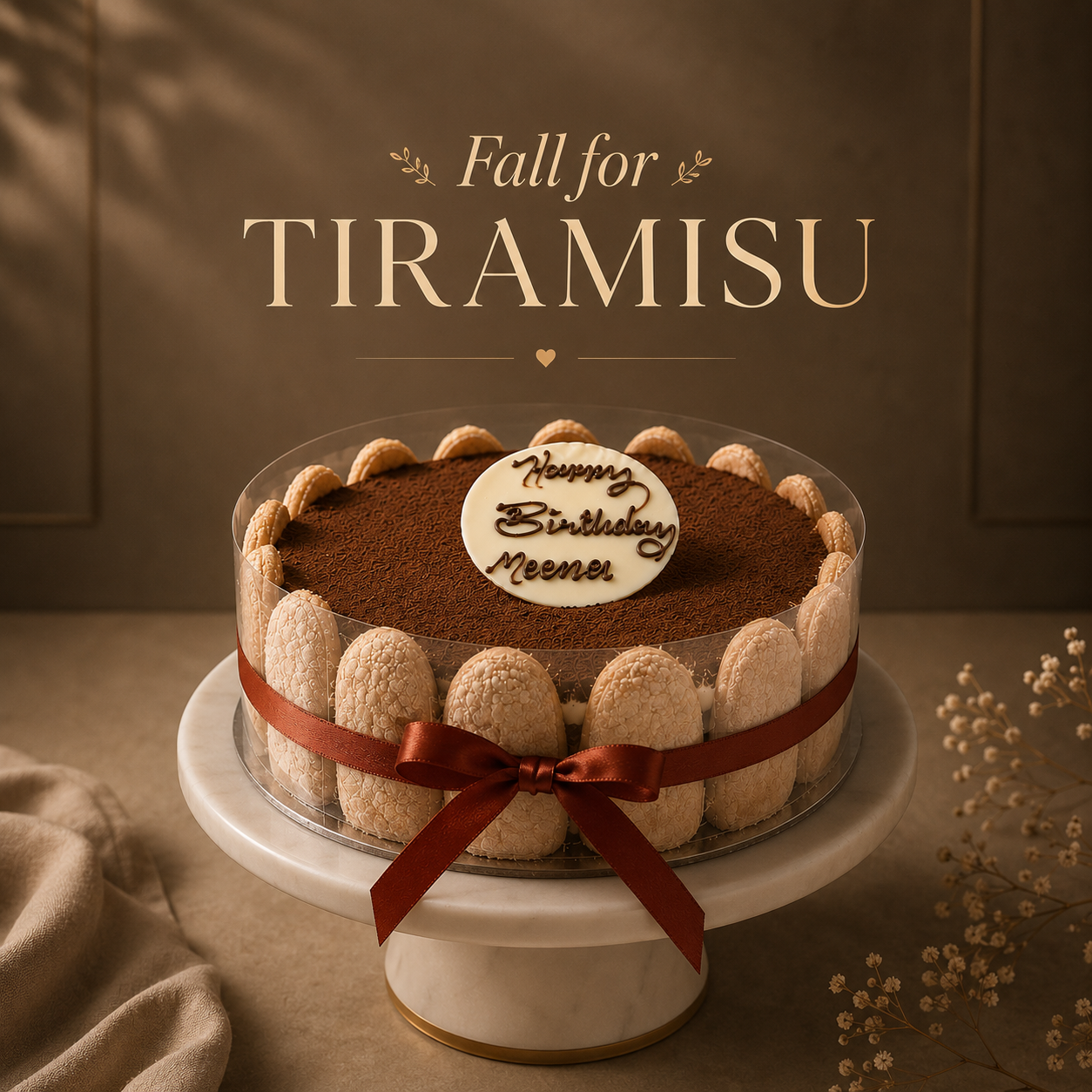 Classic Tiramisu Cake