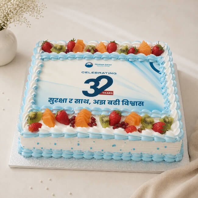 Variety of Printed Cakes with different flavors and toppings.
