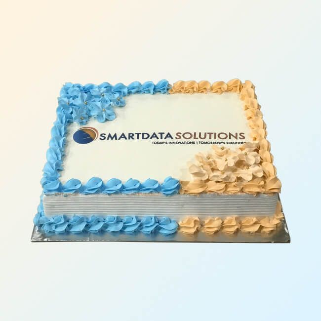 Variety of Printed Cakes with different flavors and toppings.