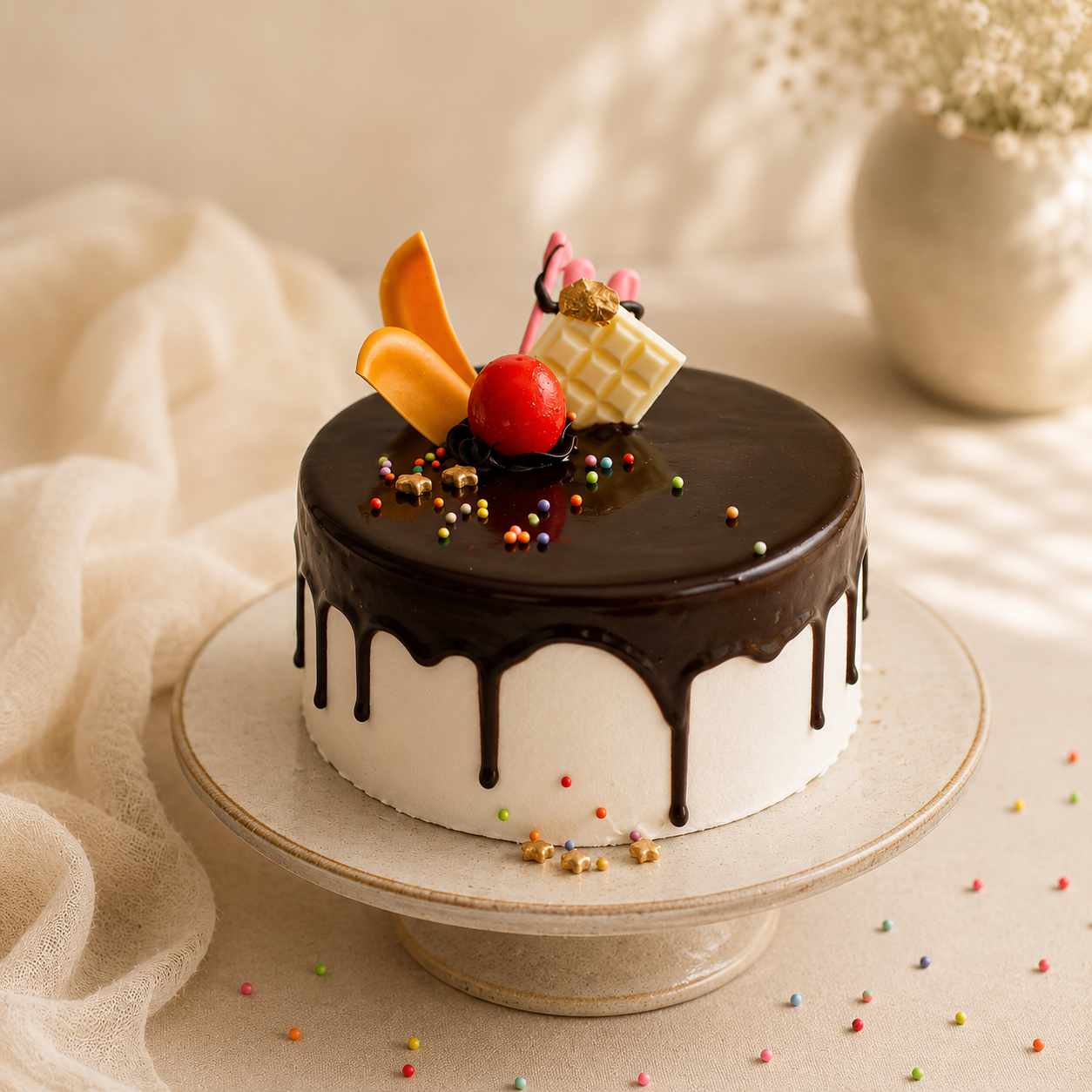 Bento Chocolate Cake