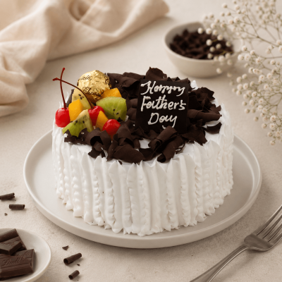 Indulgent Black Forest Fathers Day Cake