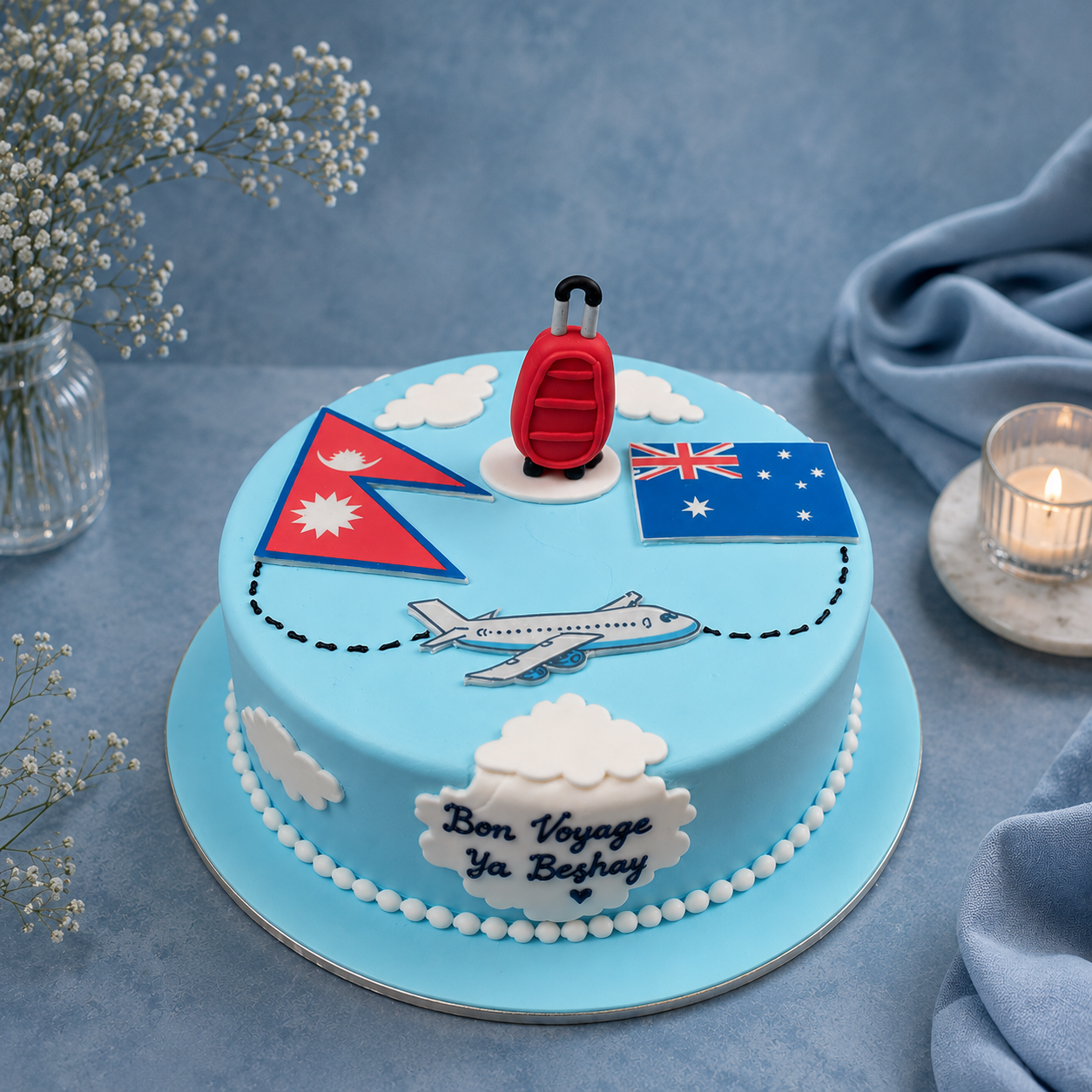 Bon Voyage Cake