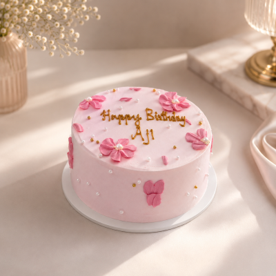 Cherry Blossom Mini Cake