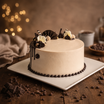 Rich Chocolate Mocha Cake