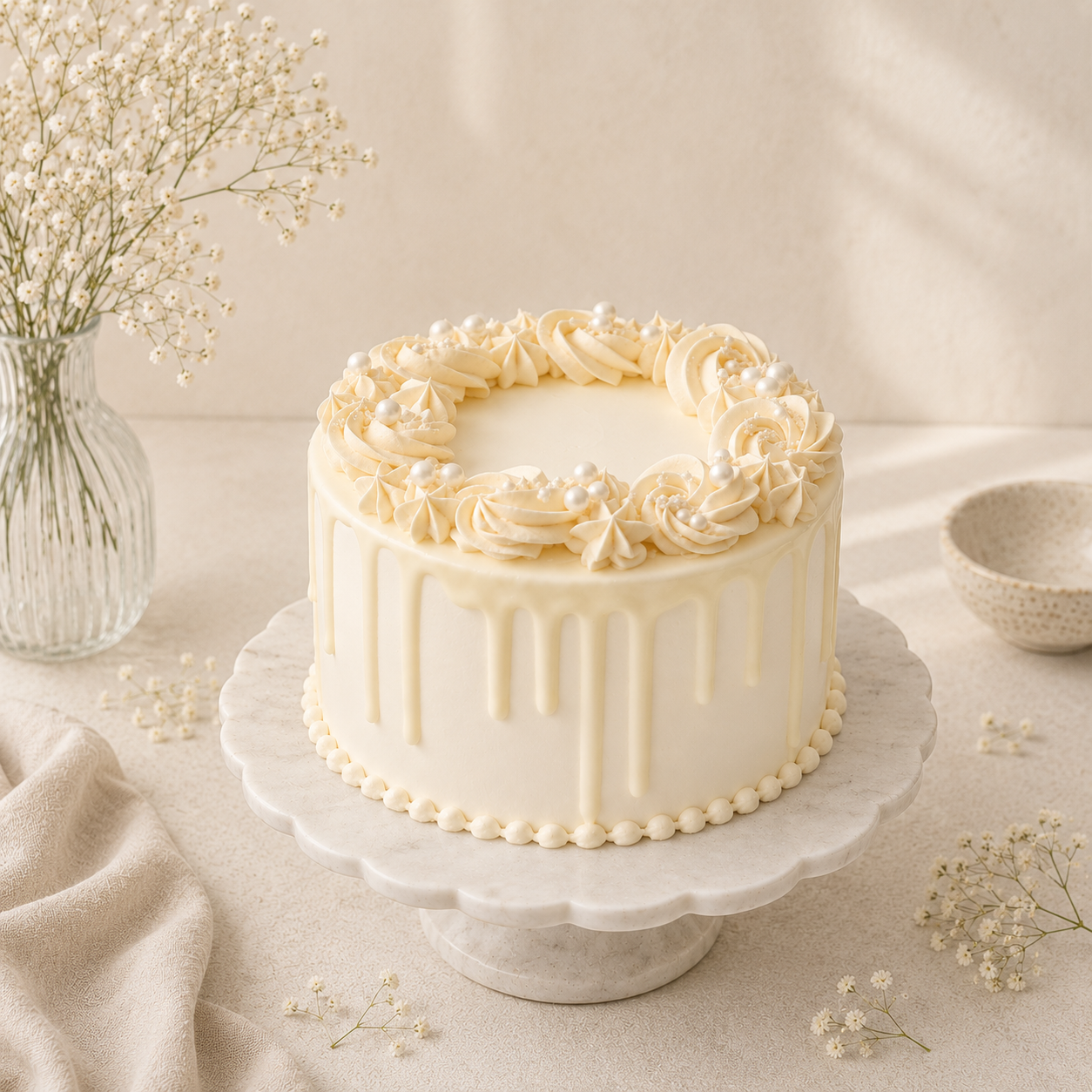 Cloudlace Cake – Light, Airy & Elegantly Delicate Dessert