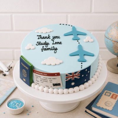 Customized Farewell Cake