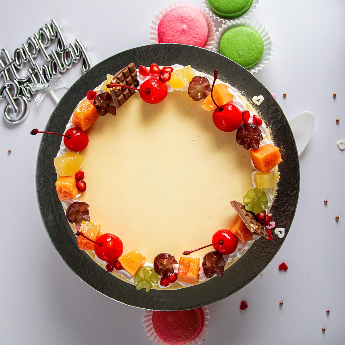 Fruit-Topped Classic Cheesecake – Perfect for Any Time