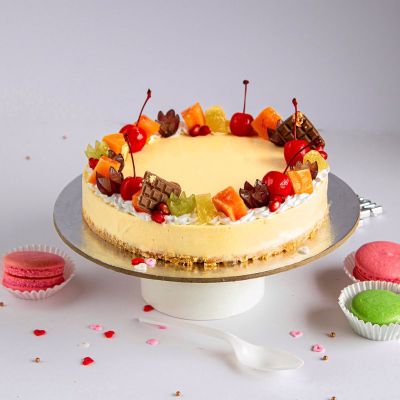 Fruit-Topped Classic Cheesecake – Perfect for Any Time