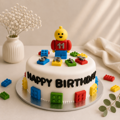 Lego Themed Cake
