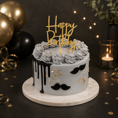 Midnight Gentleman Cake
