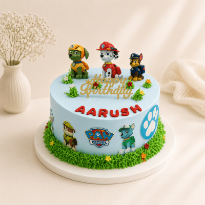 Paw Patrol Themed Cake