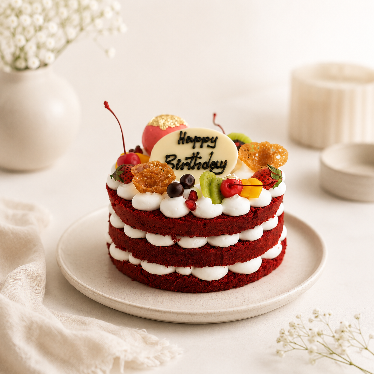 Signature Red Velvet Cake for Birthday