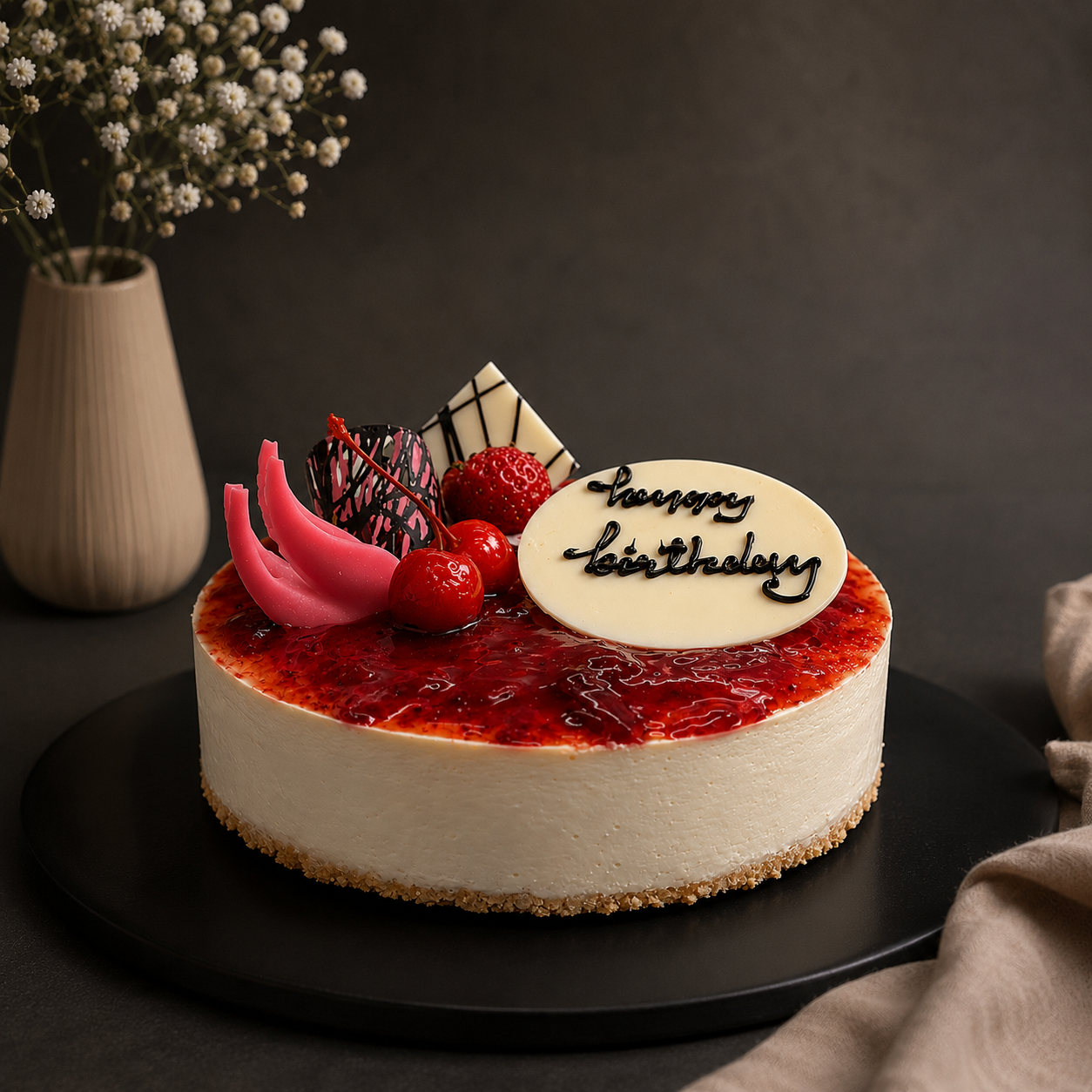 Strawberry cheesecake