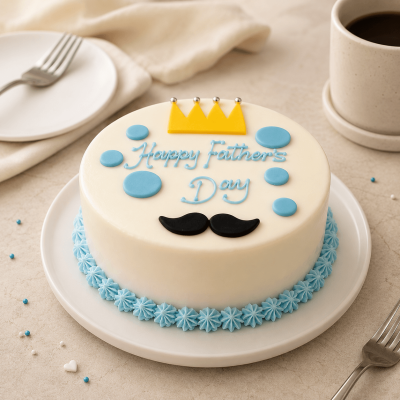 White Chocolate Cake for dad